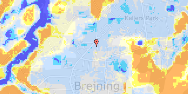 Ekstrem regn på Borgergade 30C