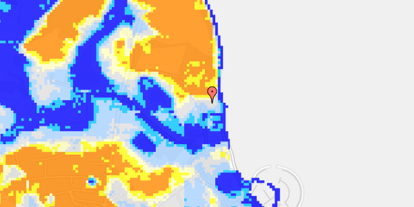 Ekstrem regn på Brejning Strand 103