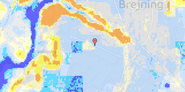 Ekstrem regn på Egevang 29