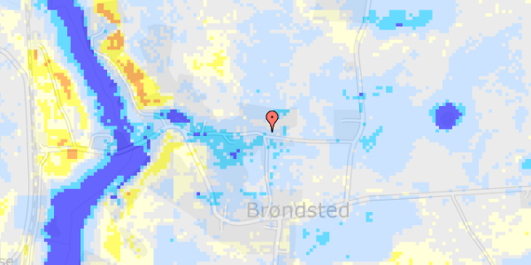 Ekstrem regn på Karensdalvej 15