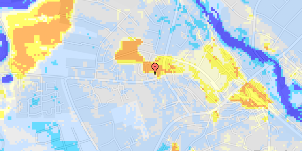 Ekstrem regn på Kragelundvej 4