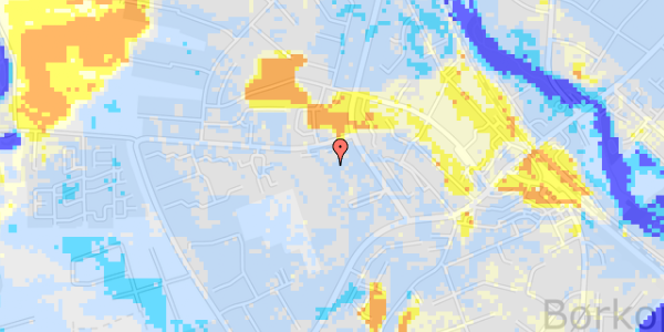 Ekstrem regn på Kragelundvej 21