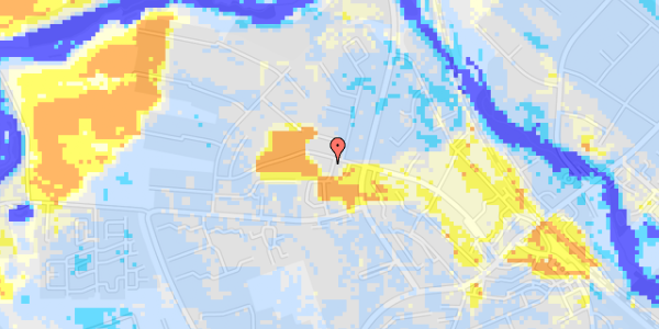 Ekstrem regn på Kragelundvej 30