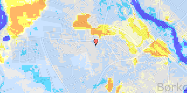 Ekstrem regn på Kragelundvej 35