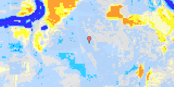 Ekstrem regn på Kragelundvej 115