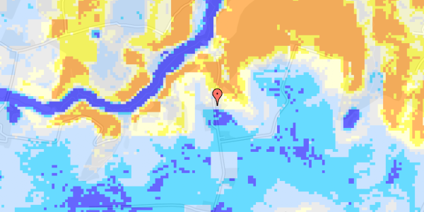 Ekstrem regn på Lundbjergvej 117