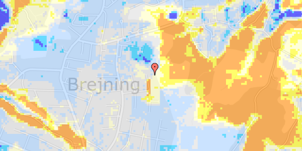 Ekstrem regn på Marsvej 20