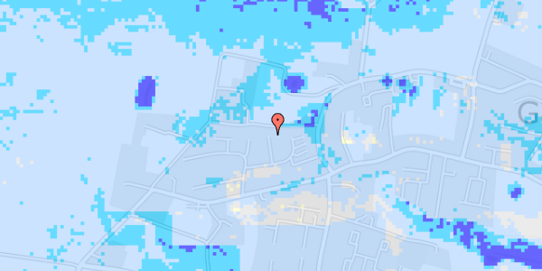 Ekstrem regn på Mølletoften 21