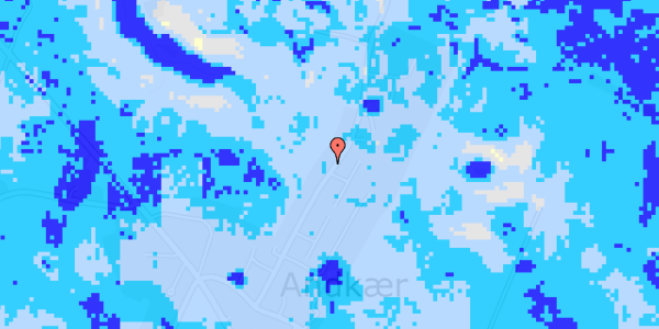 Ekstrem regn på Skovbyvej 25