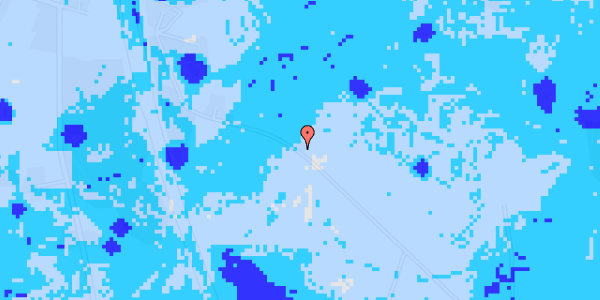 Ekstrem regn på Stokballegårdsvej 110