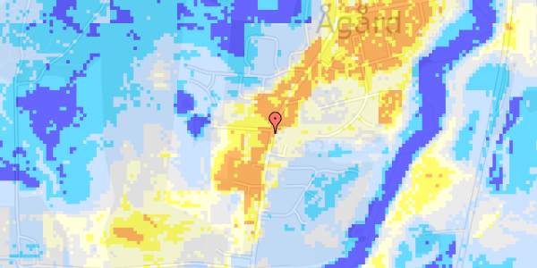 Ekstrem regn på Bramdrupvej 96