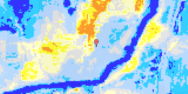 Ekstrem regn på Bramdrupvej 105