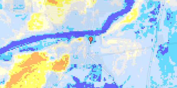 Ekstrem regn på Bramdrupvej 133A