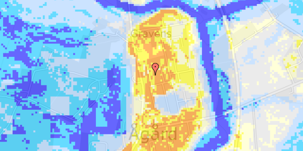 Ekstrem regn på Bygvænget 22