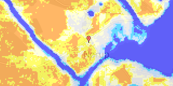 Ekstrem regn på De Lichtenbergs Vej 21