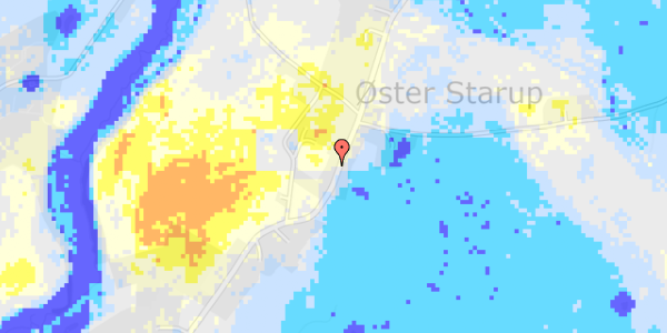 Ekstrem regn på Egelandvej 35