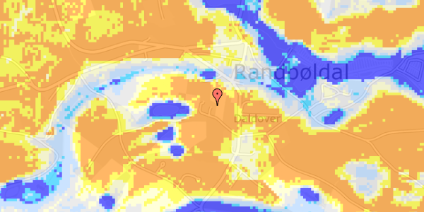 Ekstrem regn på Højbjergvej 6