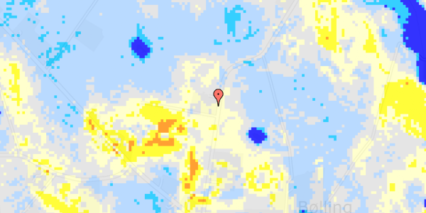 Ekstrem regn på Jagtvej 3