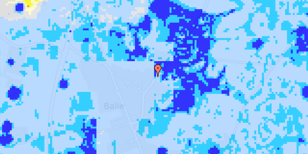 Ekstrem regn på Jellingvej 21