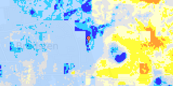 Ekstrem regn på Jeppe Åkjær Vej 22