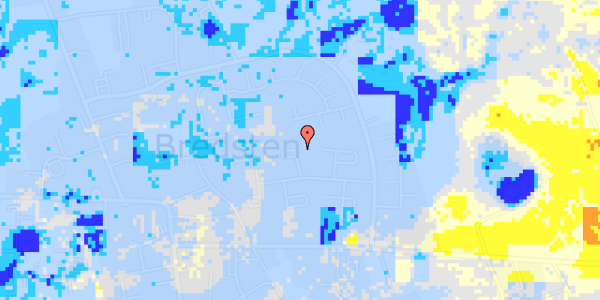 Ekstrem regn på Johan Skjoldborg Vej 32