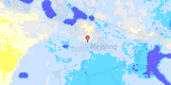 Ekstrem regn på Mejslingvej 43