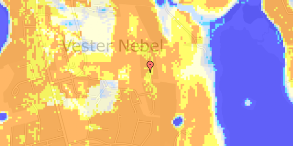 Ekstrem regn på Nørresø Alle 109