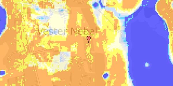 Ekstrem regn på Nørresø Alle 113