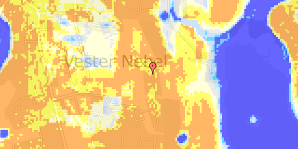 Ekstrem regn på Nørresø Alle 117