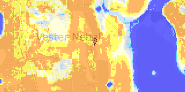 Ekstrem regn på Nørresø Alle 131