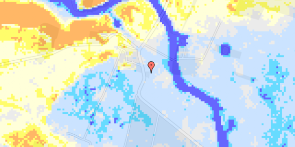 Ekstrem regn på Oustrupvej 18