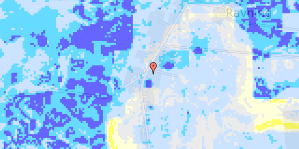 Ekstrem regn på Ravningvej 48