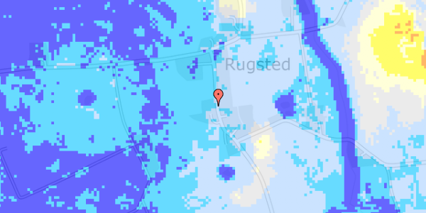 Ekstrem regn på Rugstedvej 20