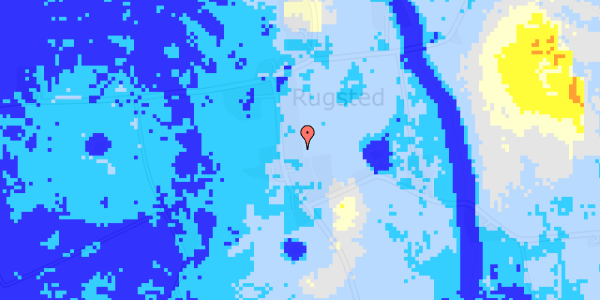 Ekstrem regn på Rugstedvej 21