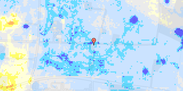 Ekstrem regn på Råbjergvej 4