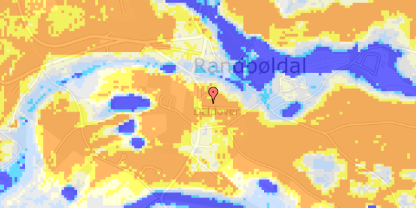 Ekstrem regn på Skovbrynet 1