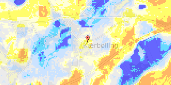 Ekstrem regn på Skråvej 2