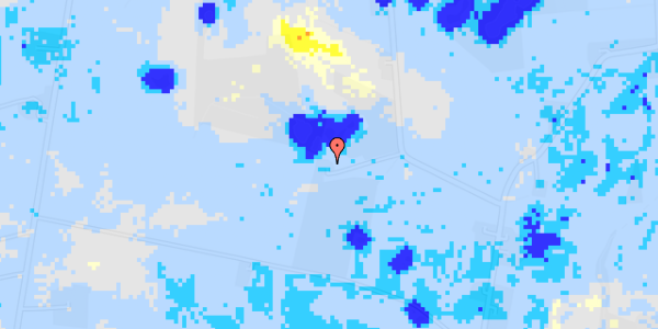 Ekstrem regn på St. Lihme Møllevej 34