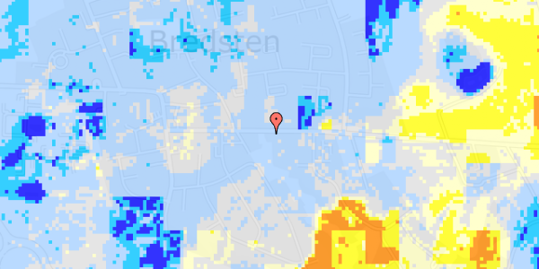 Ekstrem regn på Vejlevej 20