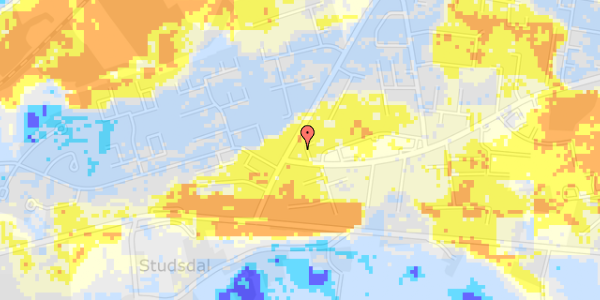 Ekstrem regn på Adelvej 3A