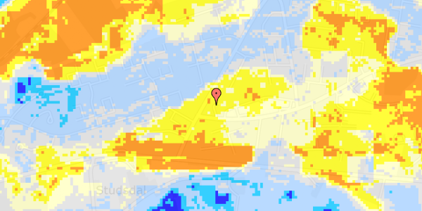 Ekstrem regn på Adelvej 3B