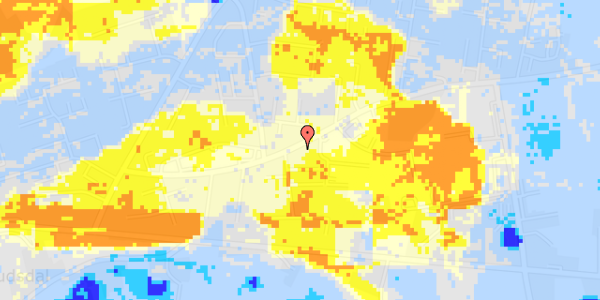 Ekstrem regn på Adelvej 20