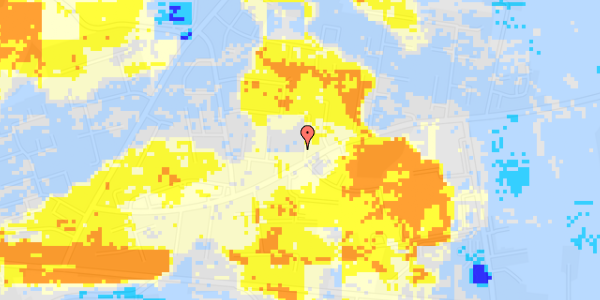 Ekstrem regn på Adelvej 31D