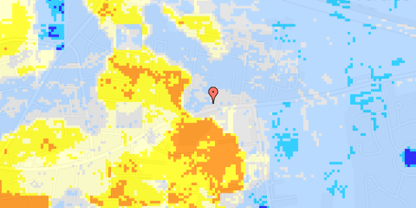 Ekstrem regn på Adelvej 41