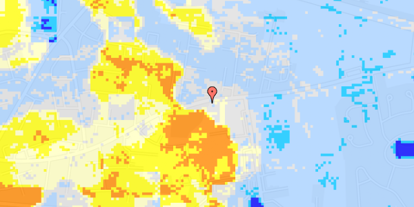 Ekstrem regn på Adelvej 46