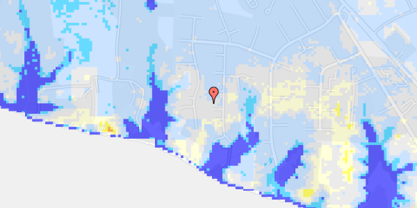 Ekstrem regn på Baunevej 28