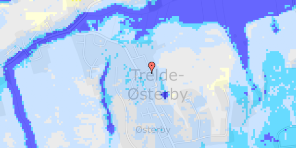 Ekstrem regn på Bogvænget 12