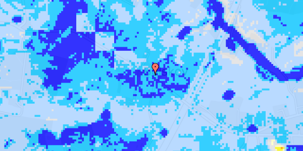 Ekstrem regn på Bolskovvej 20