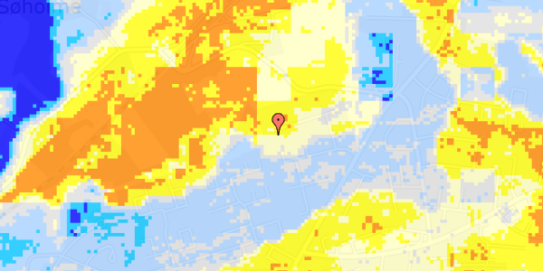 Ekstrem regn på Bærhaven 15