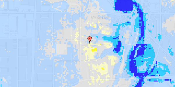 Ekstrem regn på Carit Etlars Vej 31